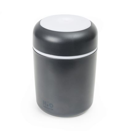 LED RGB Συσκευή αρωματοθεραπείας και υγραντήρας αέρα υπέρηχων LED/2W 300ml μαύρο