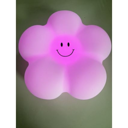 LED RGB παιδικό επιτραπέζιο φωτιστικό με αισθητήρα αφής, τροφοδοσία 3xAAA