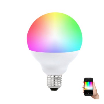 LED RGB Ρυθμιζόμενη Λάμπα CONNECT E27/13W 2700 - 6500K - Eglo