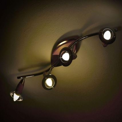 LED RGB Ρυθμιζόμενη λάμπα E14/3,5W/230V 6400K + τηλεχειριστήριο