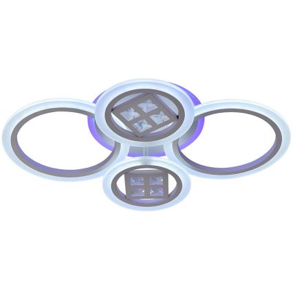 LED RGB Ρυθμιζόμενο φωτιστικό οροφής LED/50W/230V 3000-6500K + τηλεχειριστήριο