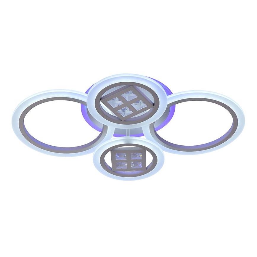 LED RGB Ρυθμιζόμενο φωτιστικό οροφής LED/50W/230V 3000-6500K + τηλεχειριστήριο