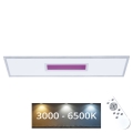 LED RGB Ρυθμιζόμενο πάνελ LED/24W/230V 3000-6500K + τηλεχειριστήριο