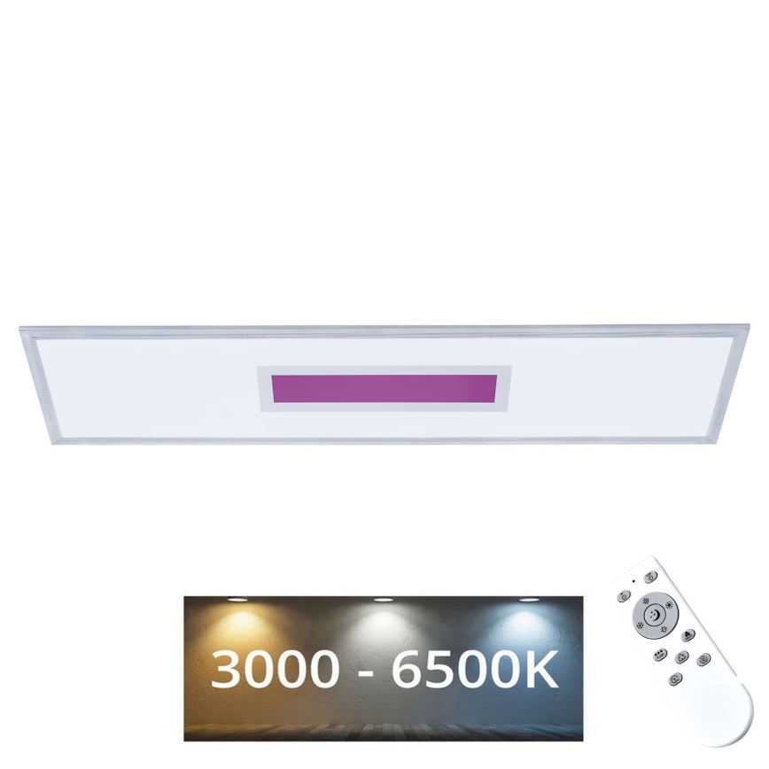 LED RGB Ρυθμιζόμενο πάνελ LED/24W/230V 3000-6500K + τηλεχειριστήριο