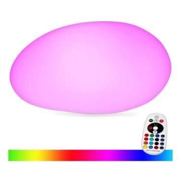 LED RGB Ρυθμιζόμενος εξωτερικός φωτισμός LED/1W/5V 28εκ IP67 1000 mAh + τηλεχειριστήριο