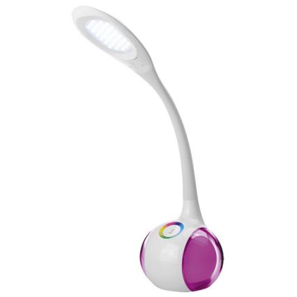 LED RGB Με Dimmer stolní  lampa LED/7W/230V λευκό