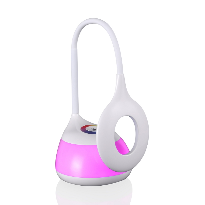 LED RGB Επιτραπέζιο φωτιστικό με αφής και ρυθμιζόμενη ένταση GALACTIC LED/5W/230V