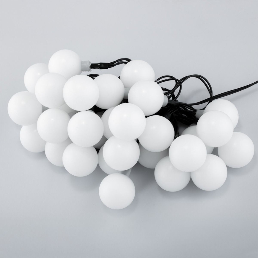 LED RGB Ηλιακά λαμπάκια PARTY 30xLED/1,2V 400 mAh 3,9 m IP44