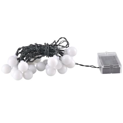LED RGB Ηλιακά λαμπάκια PARTY 30xLED/1,2V 400 mAh 3,9 m IP44