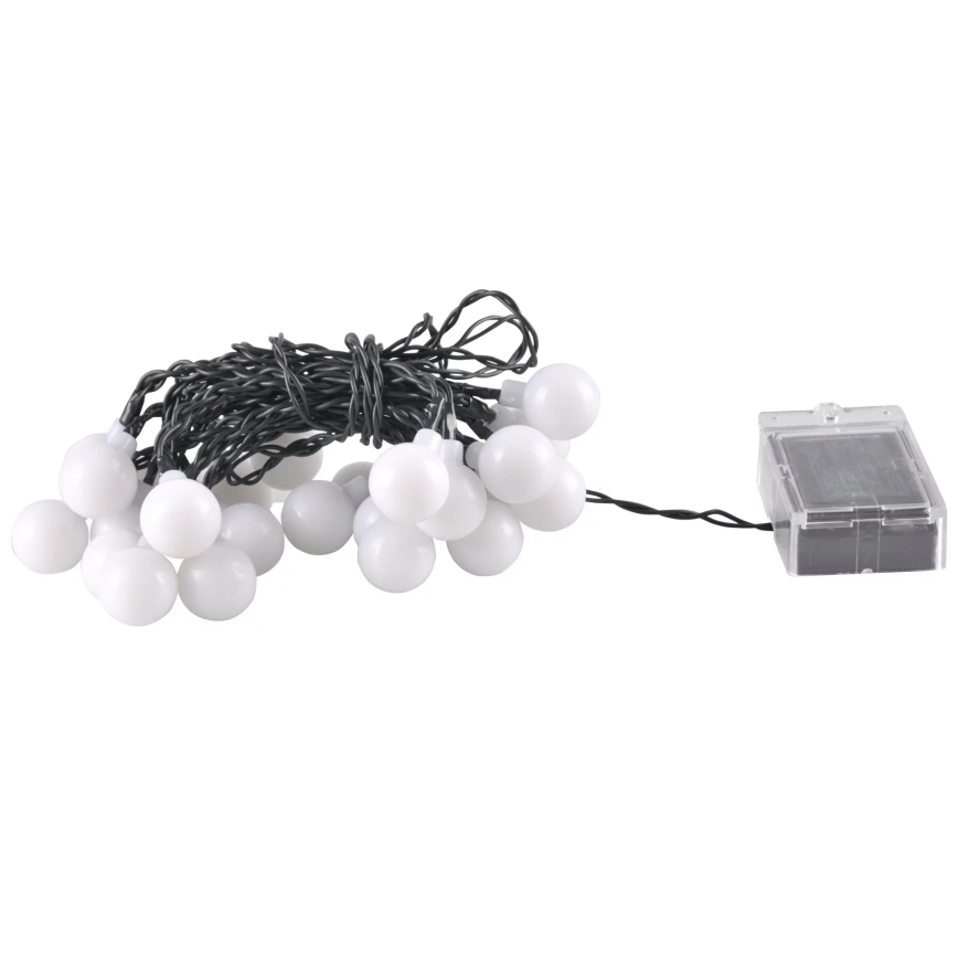 LED RGB Ηλιακά λαμπάκια PARTY 30xLED/1,2V 400 mAh 3,9 m IP44