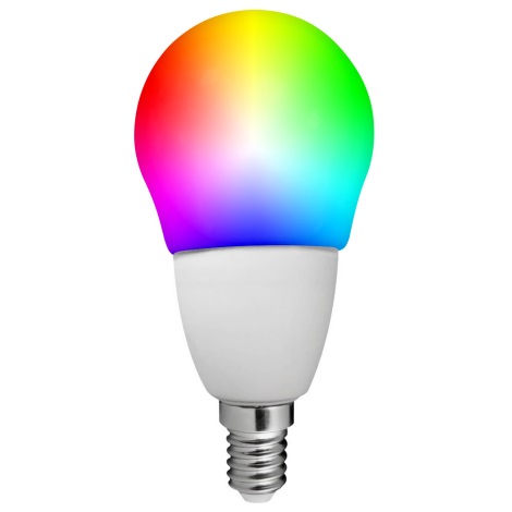 LED RGB  Λαμπτήρας με ρύθμιση φωτισμού  G55 E14/4,5W/230V