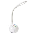 LED RGB Με Dimmer stolní  lampa LED/7W/230V λευκό