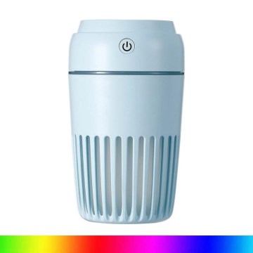 LED RGB Υγραντήρας 300 ml LED/2W/5V μπλε