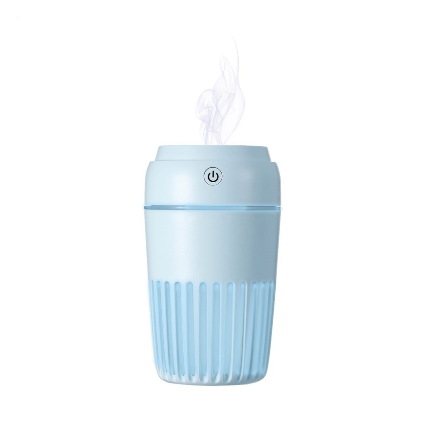 LED RGB Υγραντήρας 300 ml LED/2W/5V μπλε