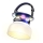LED RGB Φορητό ηλιακό επαναφορτιζόμενο φωτιστικό with LED λαμπάκια LED/10W/5V 3600 mAh IP65 3600 mAh
