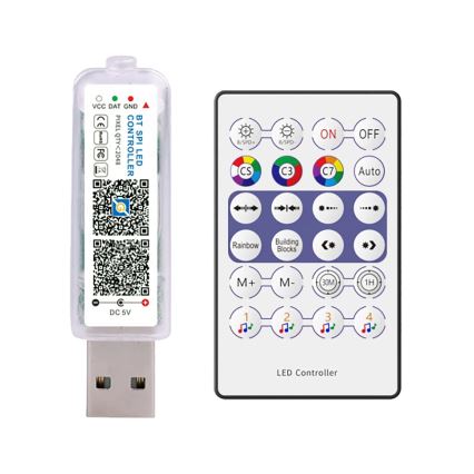 LED RGB Χριστουγεννιάτικα λαμπάκια LED/10W/5V 10 m USB + τηλεχειριστήριο