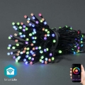 LED RGB Χριστουγεννιάτικη γιρλάντα εξωτερικού χώρου 84xLED/8 λειτουργίες 13m IP65 Wi-Fi Tuya