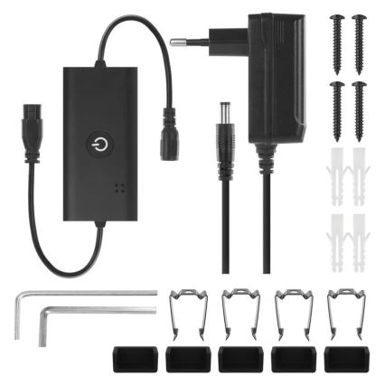 LED RGBIC Φωτιστικό δαπέδου ντιμαριζόμενο GoSmart LED/20W/230V 2700K Wi-Fi Tuya