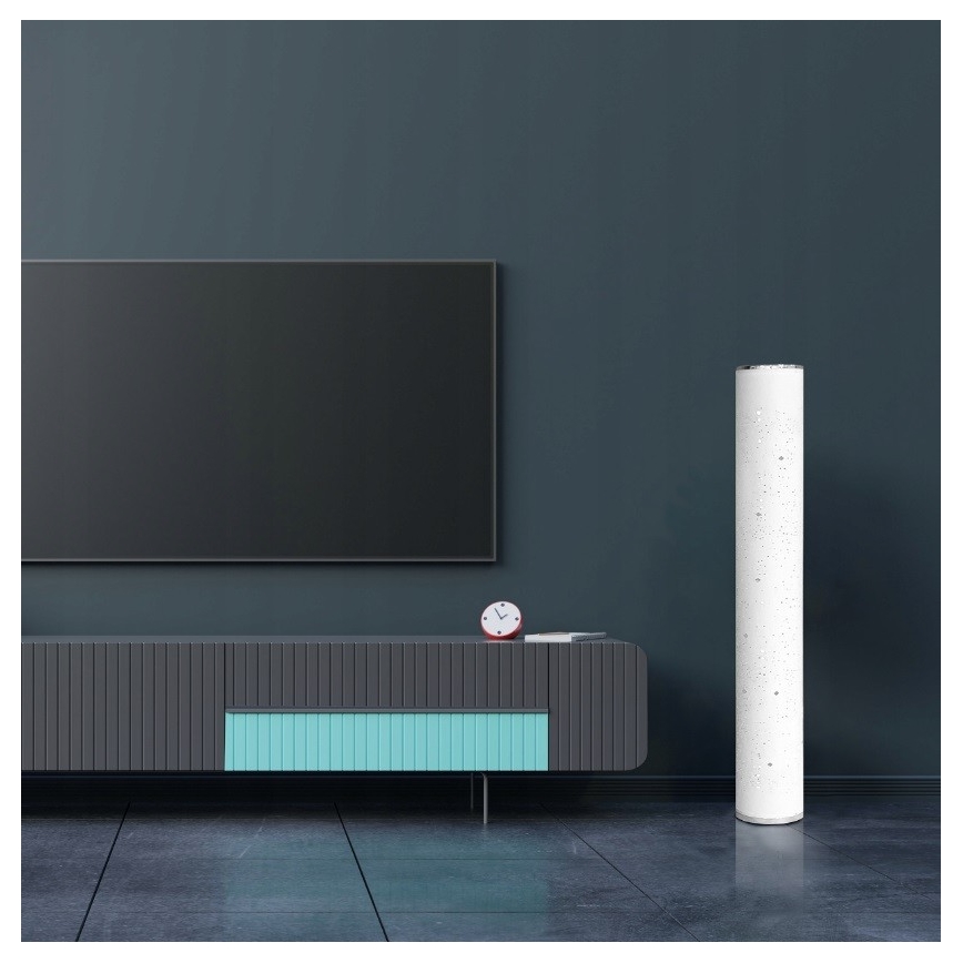 LED RGBW Ρυθμιζόμενο δαπέδου φωτιστικό STELLA LED/12W/230V + τηλεχειριστήριο