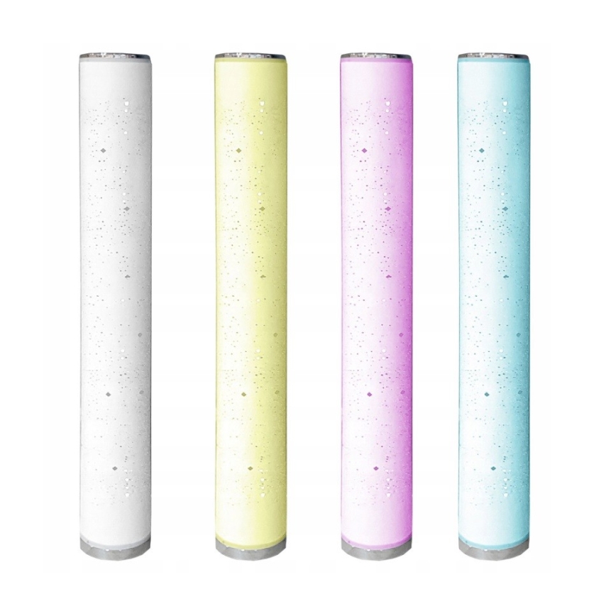 LED RGBW Ρυθμιζόμενο δαπέδου φωτιστικό STELLA LED/12W/230V + τηλεχειριστήριο