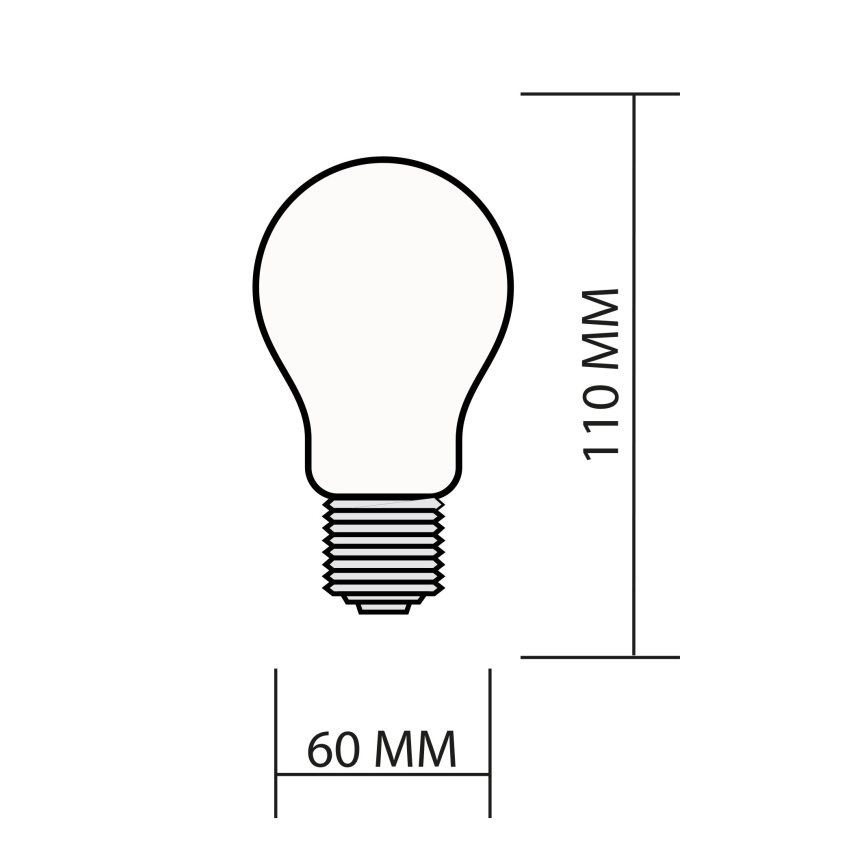 LED RGBW Ρυθμιζόμενη λάμπα SMART A60 E27/8,5W/230V 4000K με τηλεχειριστήριο