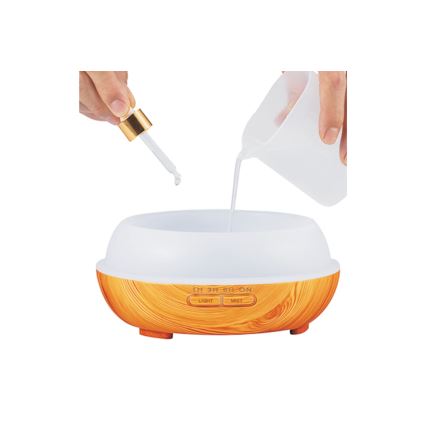 LED RGBW Αρωματικός διαχυτής και υγραντήρας αέρα LED/230V 500 ml Wi-Fi + τηλεχειριστήριο