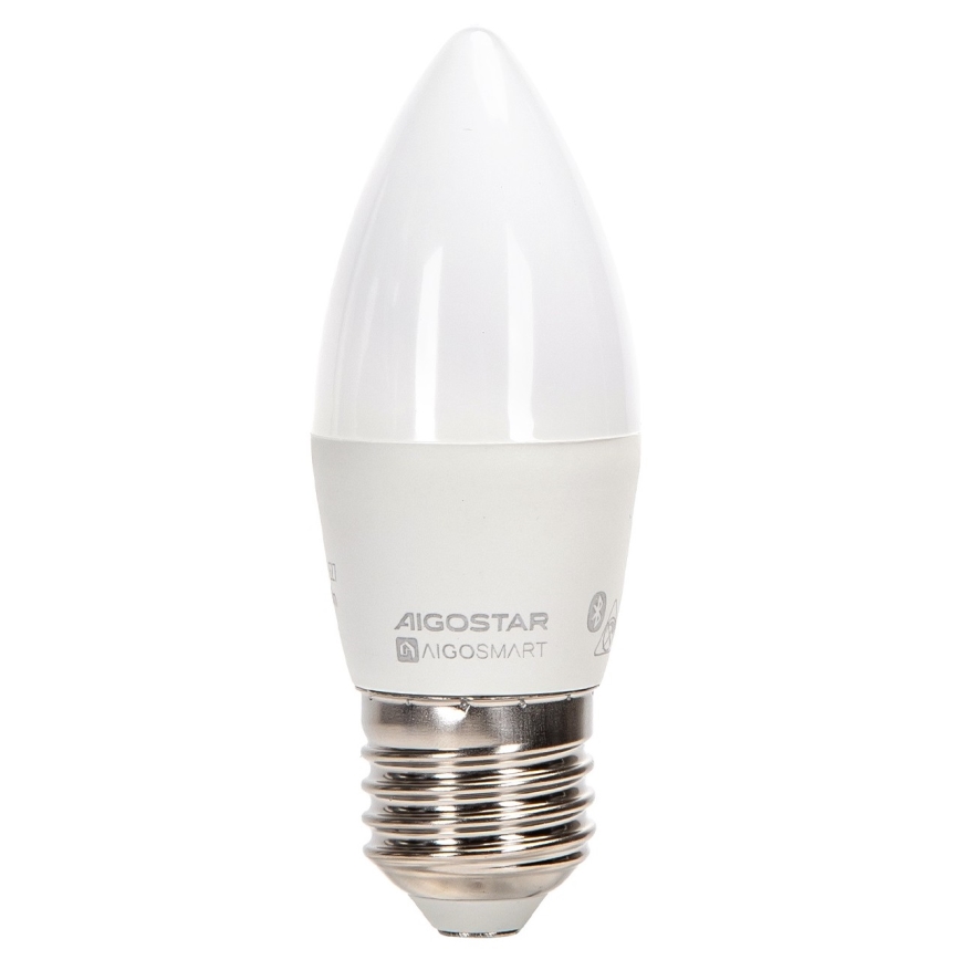LED RGBW Ρυθμιζόμενη λάμπα C37 E27/4,9W/230V 2700-6500K - Aigostar