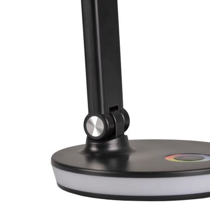 LED RGBW Dimmable επιτραπέζιο φωτιστικό αφής NEPTUN LED/7W/230V μαύρο