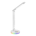 LED RGBW Dimmable επιτραπέζιο φωτιστικό αφής NEPTUN LED/7W/230V λευκό