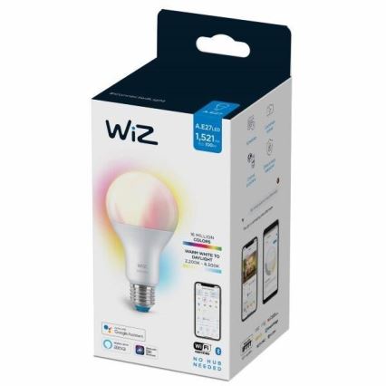 LED RGBW Dimmable λάμπα A67 E27/13W/230V 2200-6500K CRI 90 Wi-Fi -WiZ