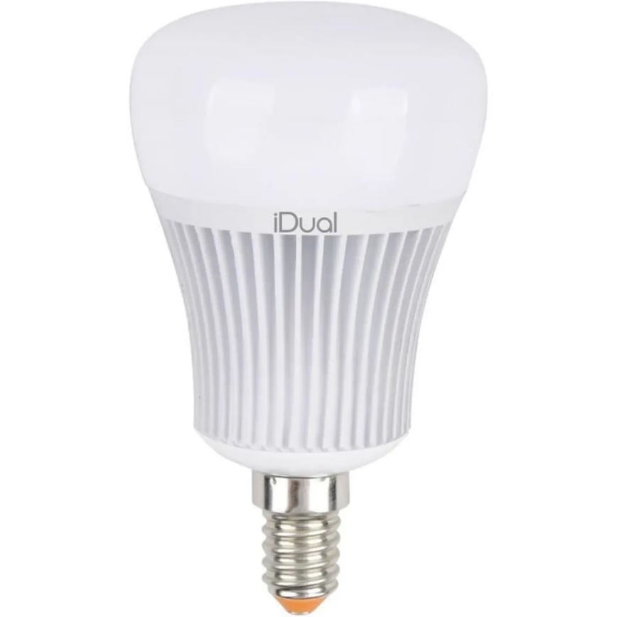 LED RGBW Dimmable λάμπα iDual E14/7W/230V 2200-6500K