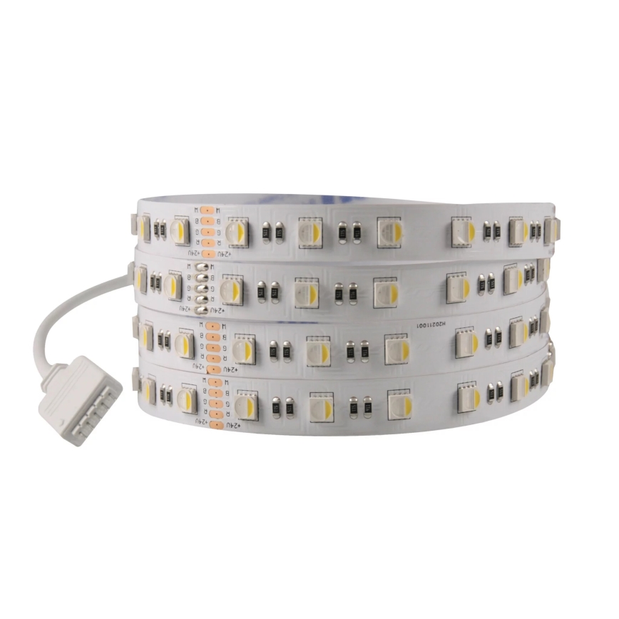LED RGBW Dimmable ταινία 3m LED/22W/24/230V + τηλεχειριστήριο