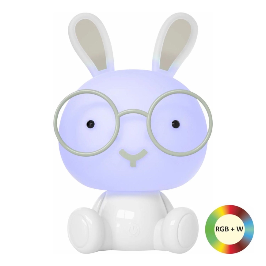 LED RGBW Dimming children's night μικρό lamp LED/2,5W/230V κουνέλι λευκό