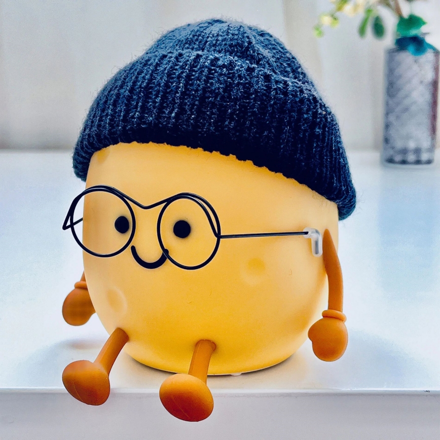 LED RGBW Dimming παιδικό αφής φωτιστικό POTATO LED/2W/5V USB 1200 mAh potato