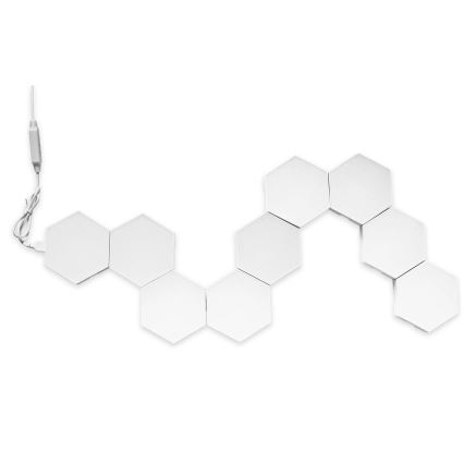 ΣΕΤ 9x LED RGBW Dimming τοίχου διακοσμητικό φωτιστικό MAYA LED/1W/230V + τηλεχειριστήριο