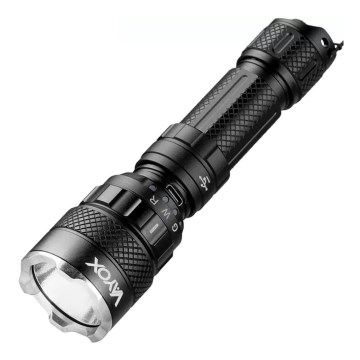 LED RGBW Dimming επαναφορτιζόμενο φακός LED/15W/5V IP66 1500 γυαλιστερό 2000 mAh