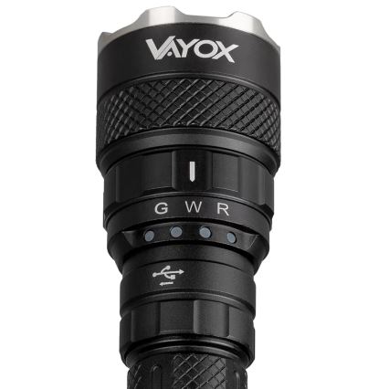 LED RGBW Dimming επαναφορτιζόμενο φακός LED/15W/5V IP66 1500 γυαλιστερό 2000 mAh