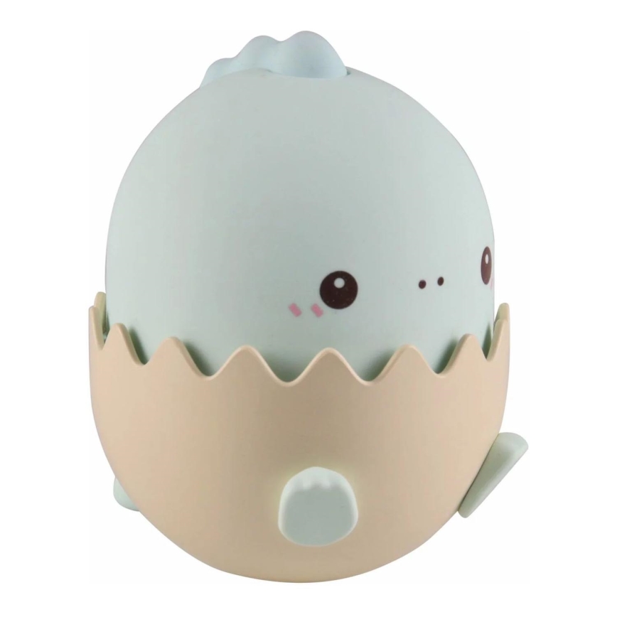 LED RGBW Dimming παιδικό αφής φωτιστικό BABY DINO LED/0,75W/5V USB 1200 mAh μπλε