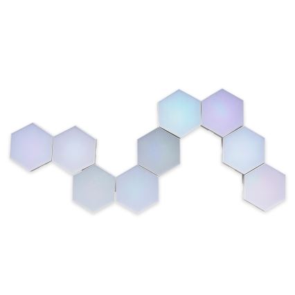ΣΕΤ 9x LED RGBW Dimming τοίχου διακοσμητικό φωτιστικό MAYA LED/1W/230V + τηλεχειριστήριο