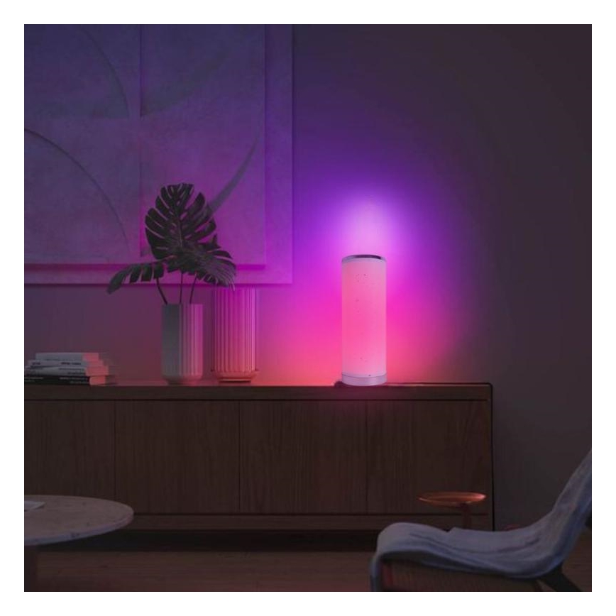 LED RGBW Eπιτραπέζιο φωτιστικό  LED/5W/230V + τηλεχειριστήριο