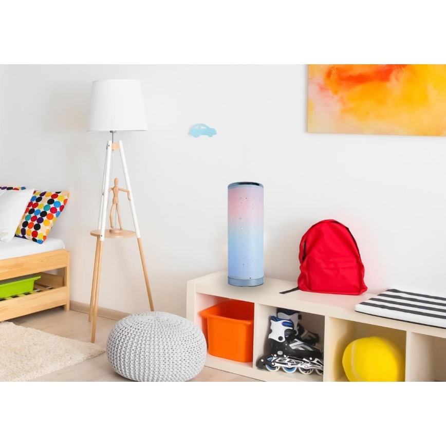 LED RGBW Eπιτραπέζιο φωτιστικό  LED/5W/230V + τηλεχειριστήριο