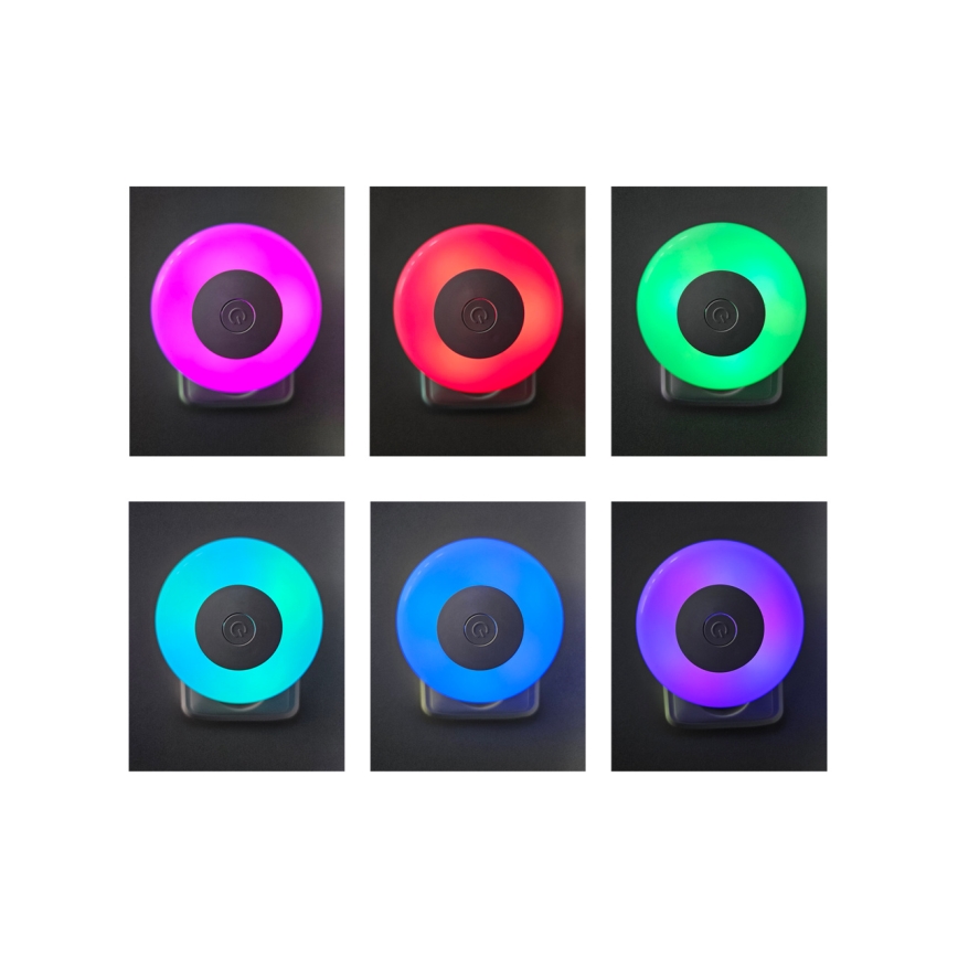 LED RGBW Φωτάκι νυκτός LED/1W/230V λευκό