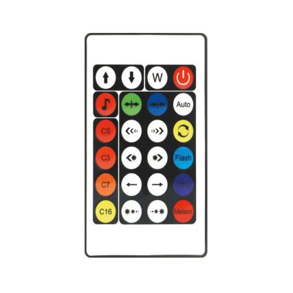 LED RGBW Φωτιστικό δαπέδου ντιμαριζόμενο LOLLY LED/5W/230V + τηλεχειριστήριο