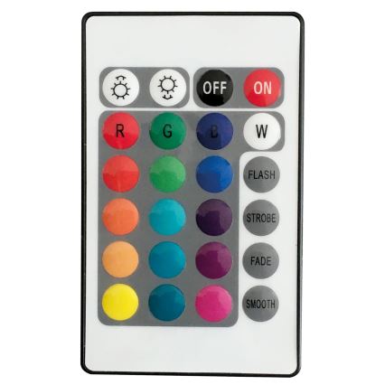 Ηλιακός λαμπτήρας LED RGBW BALL LED/3,2V 500 mAh διάμετρος 30 εκ. IP65 + τηλεχειριστήριο