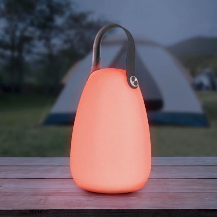 LED RGBW Ηλιακό φωτιστικό CANARIA LED/2W/1,2V 400 mAh IP44 λευκό