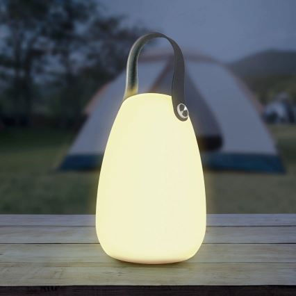 LED RGBW Ηλιακό φωτιστικό CANARIA LED/2W/1,2V 400 mAh IP44 λευκό