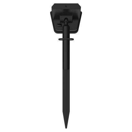 LED RGBW ηλιακό φωτιστικό με αισθητήρα LED/3,7V IP54 1200 mAh μαύρο