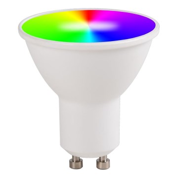 LED RGBW Ρυθμιζόμενη λάμπα GU10/5,5W/230V 3000-6500K Wi-Fi Tuya