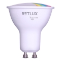 LED RGBW Ρυθμιζόμενη λάμπα MR16 GU10/4,5W/230V 2700-6500K Wi-Fi Tuya