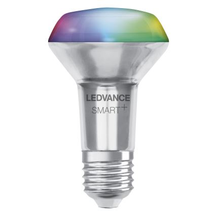 LED RGBW ρυθμιζόμενη ανακλαστική λάμπα SMART+ R63 E27/4,7W/230V 2700-6500K Wi-Fi - Ledvance